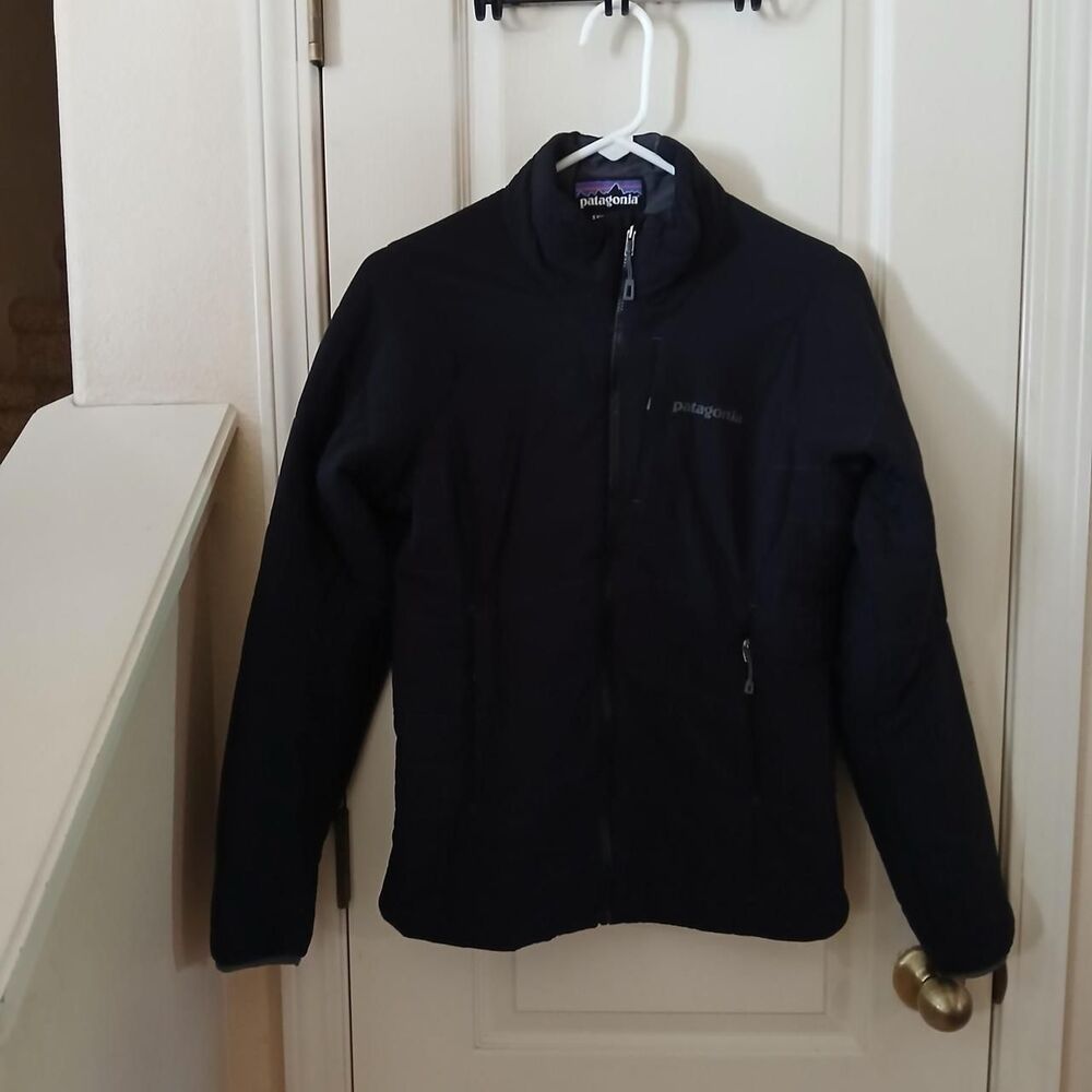 Patagonia Black Nano-Air Insulated Jacket Womens Small Minimalist Gorpcore Basic